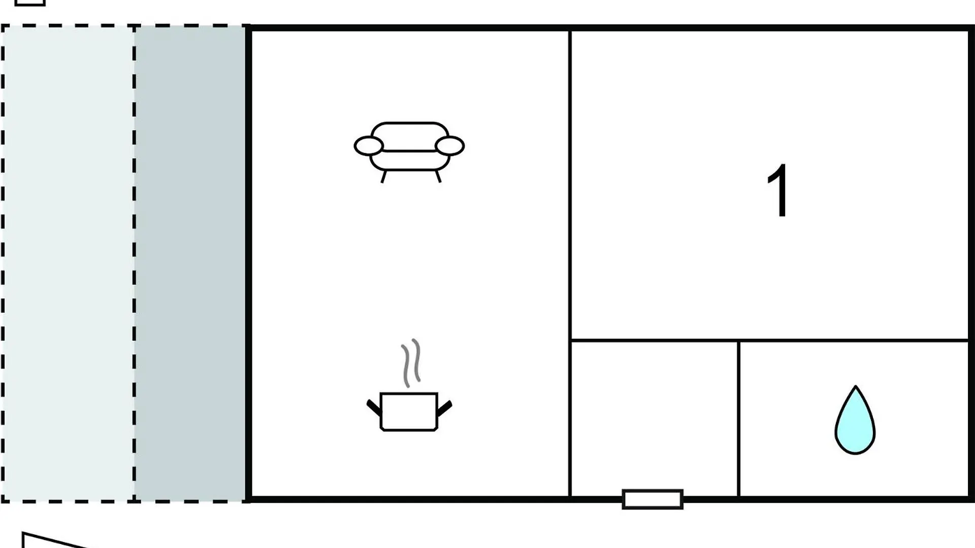 1 Bedroom Nice Apartment In Lopar